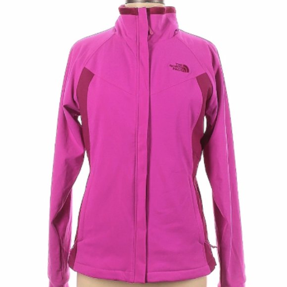 The North Face Pink Fleece Lined Jacket. Size M - Picture 7 of 7